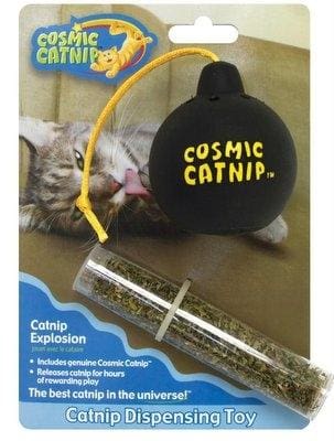 Catnip Refillable Vinyl Explosion Cat Toy
