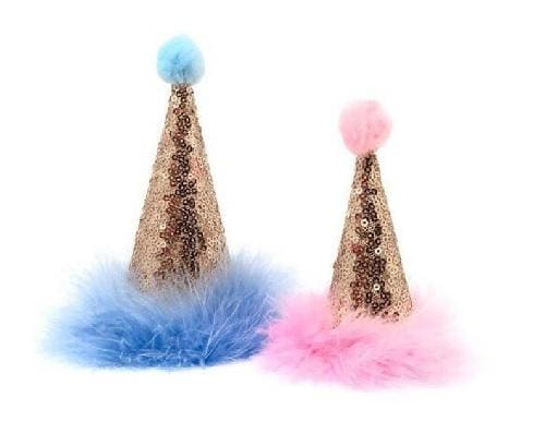 Champagne Gold Pawty Hats