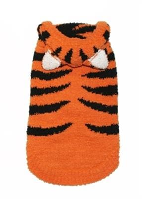 Chenille Tiger Dog Hoodie