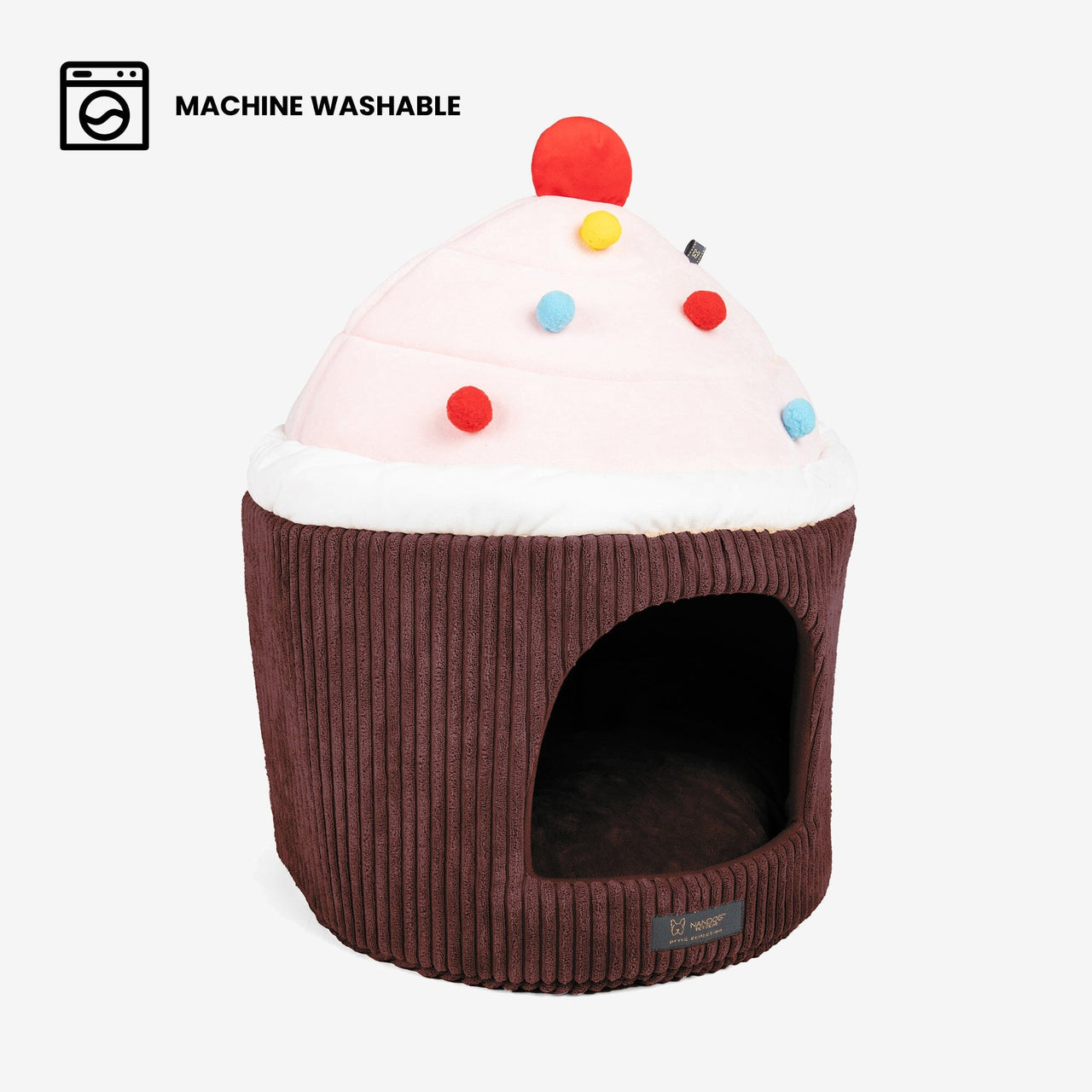 Chocolate Cupcake Dog & Cat Fun Bed Prive Collection