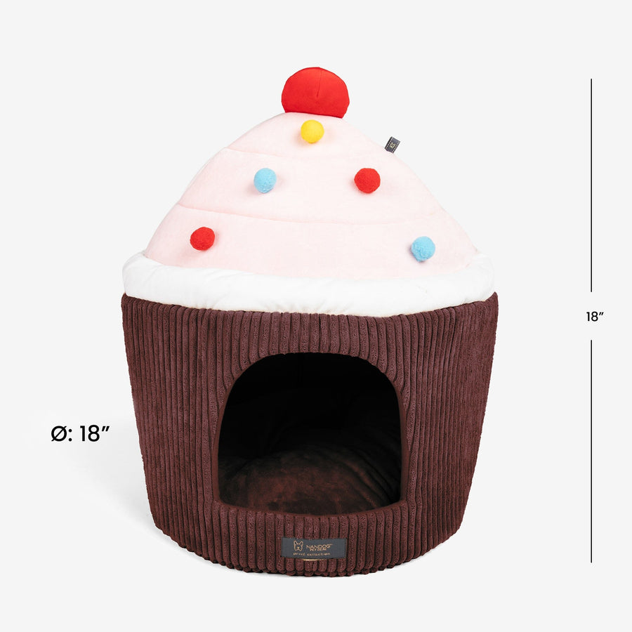 Chocolate Cupcake Dog & Cat Fun Bed Prive Collection