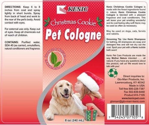 Christmas Cookie Spray Dog Cologne