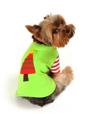 Christmas Tree Dog Shirt