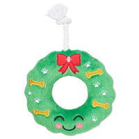 Thumbnail for Christmas Wreath Rope Dog Toy