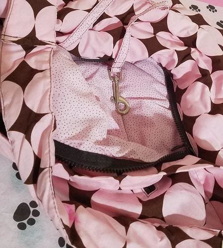 Circle Pattern Sling Dog Carrier