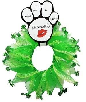 Clover Holiday Party Dog Collar