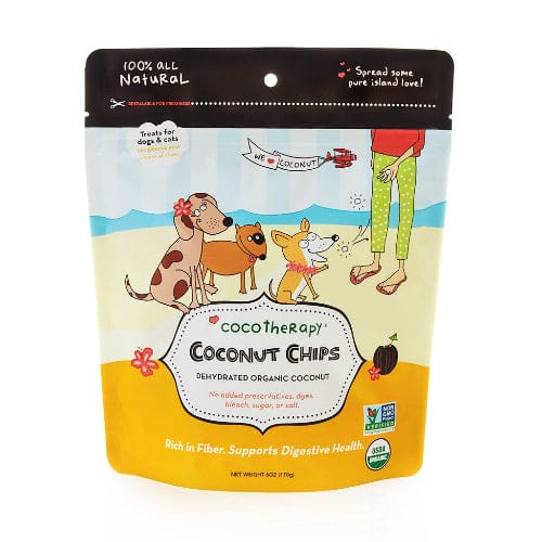 CocoTherapy Coconut Chips Dog Treat