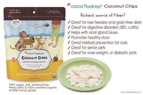 CocoTherapy Coconut Chips Dog Treat