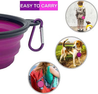 Thumbnail for Collapsible Pet Bowl with Lid