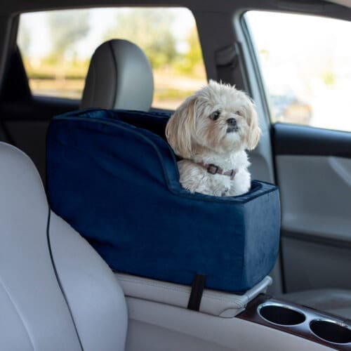 Console Lookout Dog Car Seat Sapphire Blue (Luxury High Back)