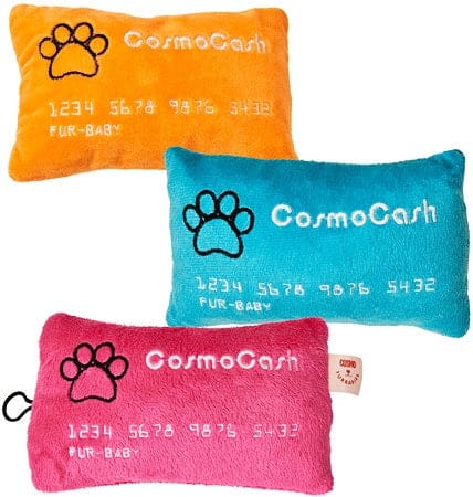 Cosmo Credit Card Dog Toy