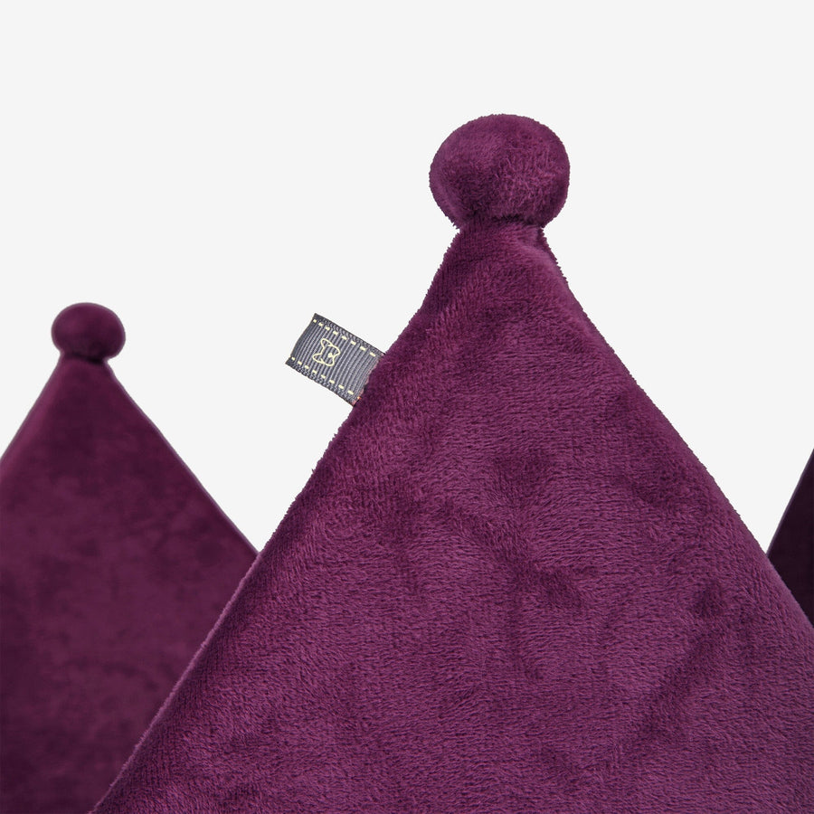 Crown Dog & Cat Fun Bed Cloud Prive Collection - Royal Purple