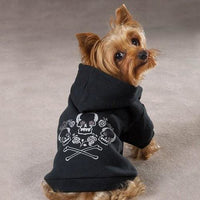 Thumbnail for Crowned Crossbone Dog Hoodie