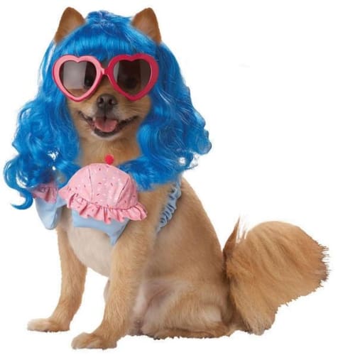 Cupcake Girl Dog Costume