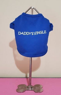 Thumbnail for Daddy’s Single Dog Shirt - Blue