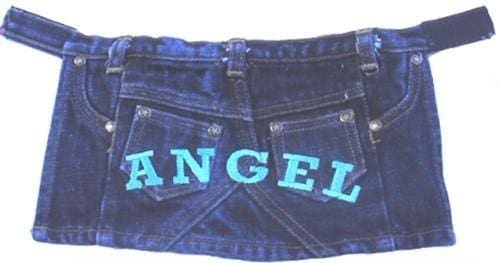 Denim Angel Dog Skirt