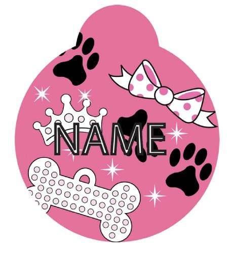 Diva Bling Pet Tag