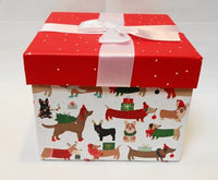 Thumbnail for Dog Bone Treat Christmas Gift Basket