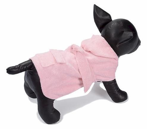 Dog Spa Bath Robe - Pink