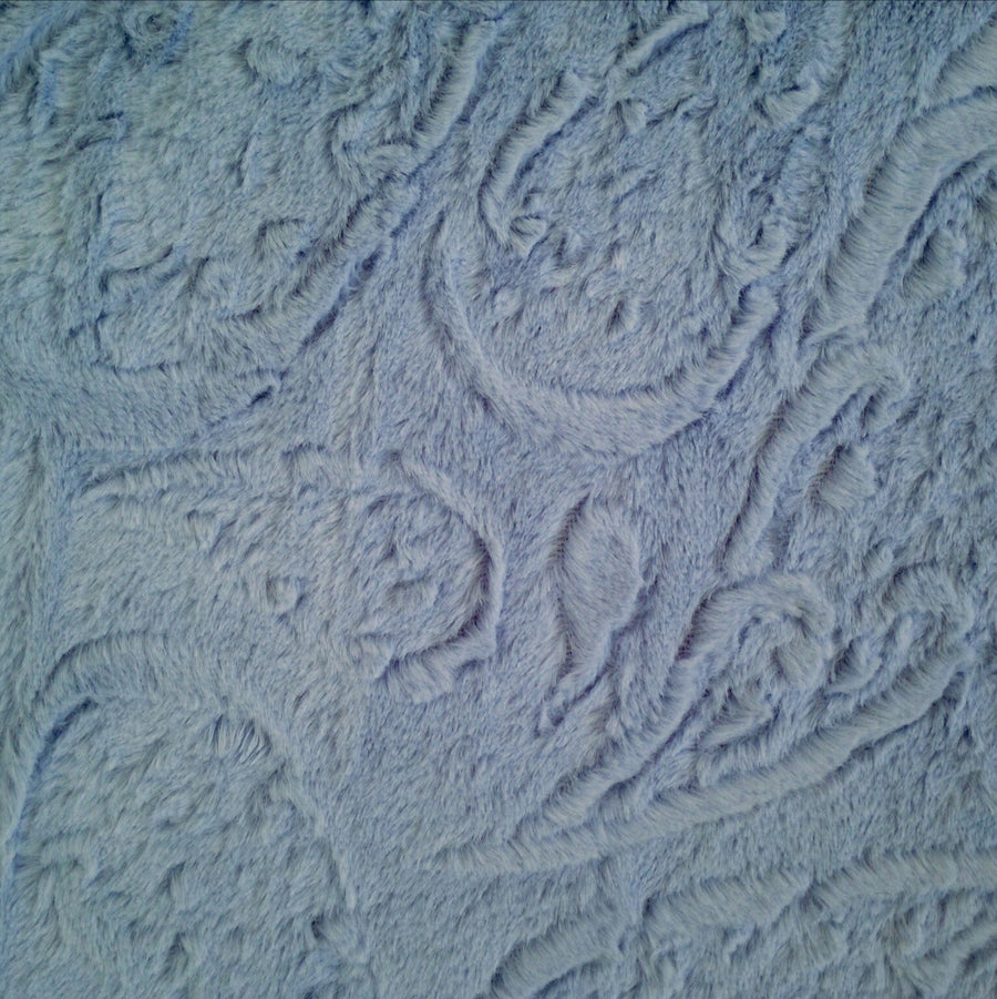 Blanket, Blue Paisley Large