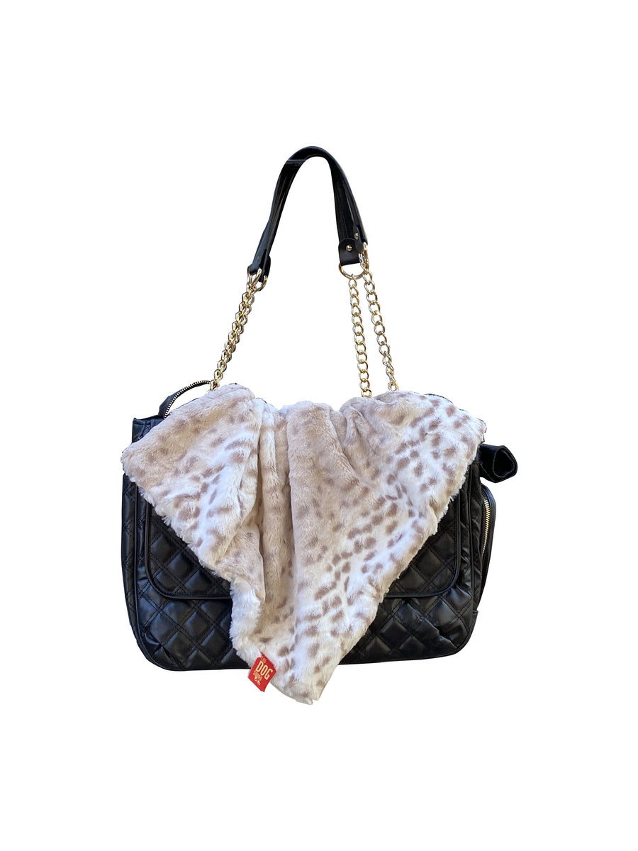 Carrier Square Blanket, Sno Leopard