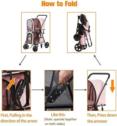 Double Decker Pet Stroller