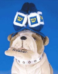 Thumbnail for Dreidel Dog Hat