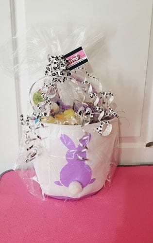 Dog Easter Basket - Bunny Design