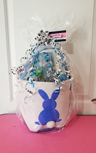 Dog Easter Basket - Bunny Design