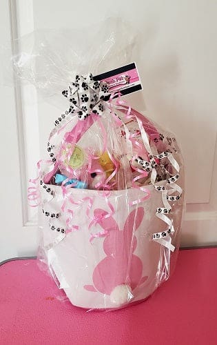 Dog Easter Basket - Bunny Design