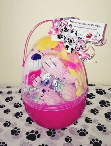 Dog Egg Easter Basket