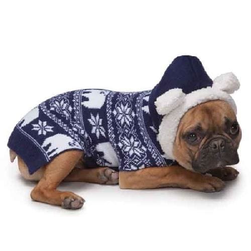 Polar Bear Dog Hoodie