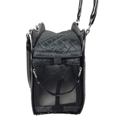 Exquisite Handbag Fashion Dog Carrier -Black