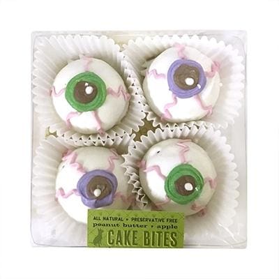 Eyeball Cake Bites