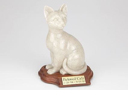 Faithful Feline Urn