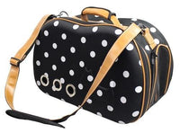 Thumbnail for Fashion Dotted Designer Pet Carrier