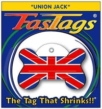 Thumbnail for Fastags Union Jack Dog ID Tag