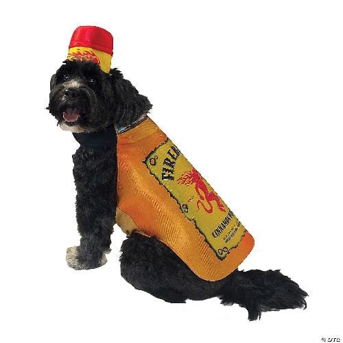 Fireball Bottle Dog Costume
