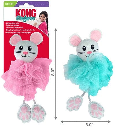 Flingaroo Tutu Mice Cat Toy