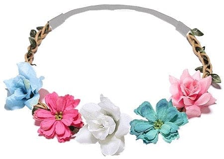 Floral Headband for Pets