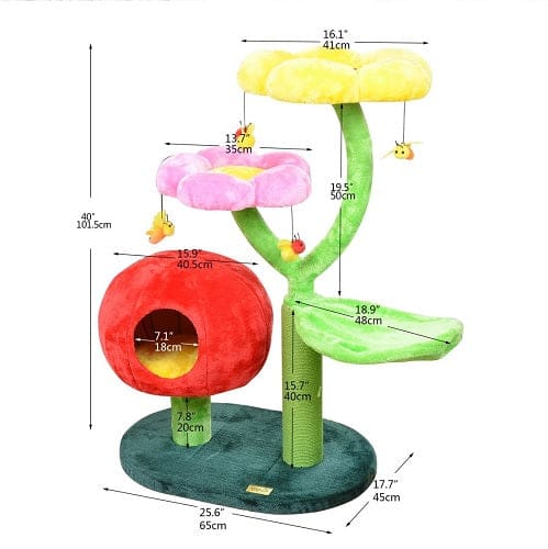 Flower Cat Tree