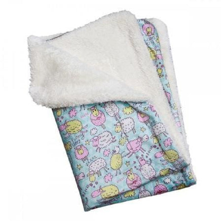 Funny Sheep Flannel Ultra Plush Blanket