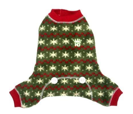 Fuzzy Snow Dog Pajama