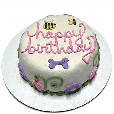 Garden Party - Dog Birthday Cake