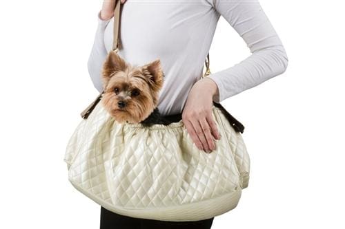 Gigi Dog Sling Carrier - Ivory