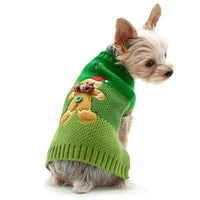 Thumbnail for Gingerbread Man Dog Sweater
