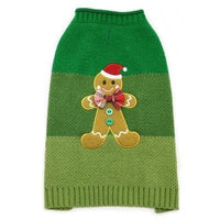Thumbnail for Gingerbread Man Dog Sweater