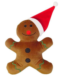 Thumbnail for Gingerbread Plush Dog Toy