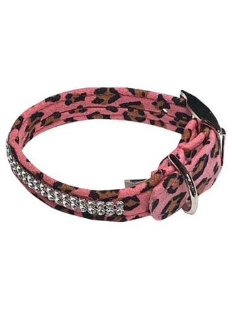 Glamour Girl Collar - Pink Cheetah