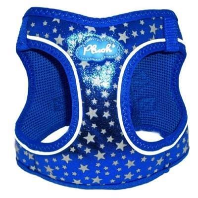 Glitter Glow Dog Harness - Blue